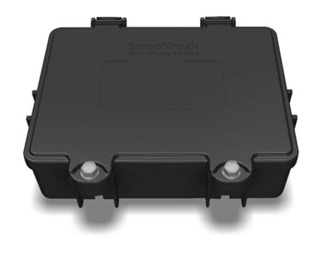 snap n rack junction box xl|snapnrack junction box nema 4.